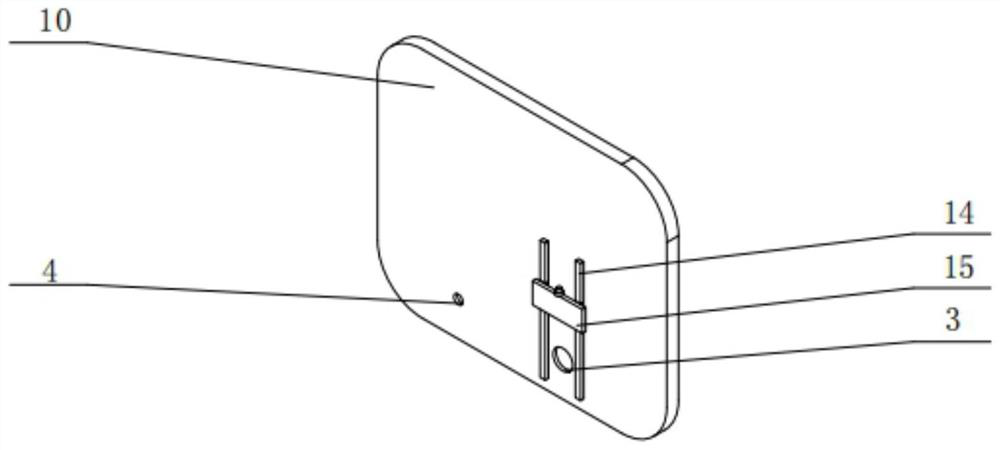 Safety early warning device for loading and unloading of hazardous chemical substance vehicle
