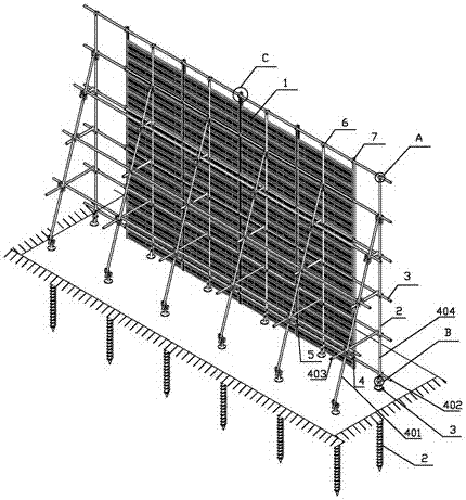 A sound-proof and dust-proof decorative wall structure for a construction site