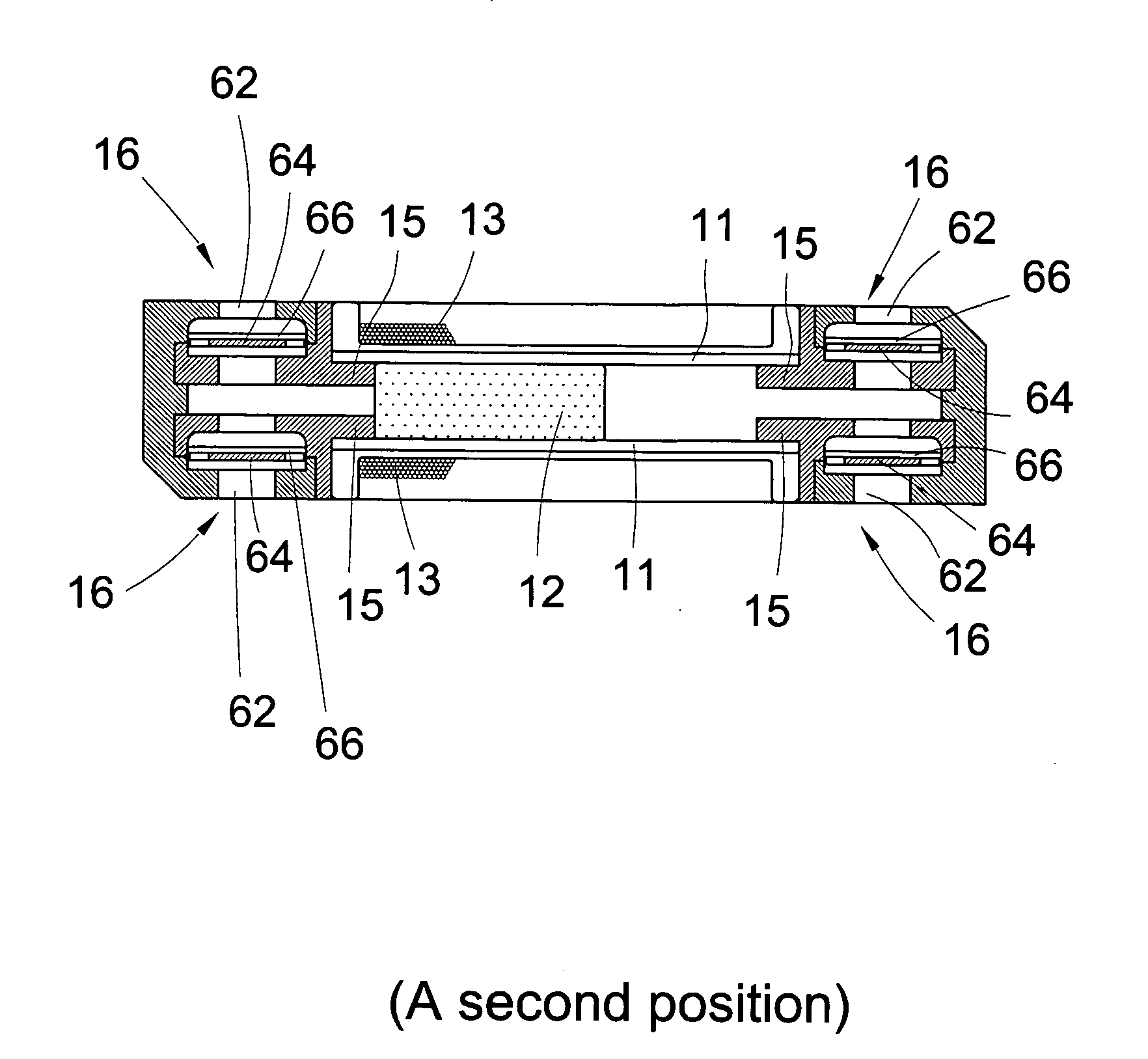 Pump unit for magnetically driving an article