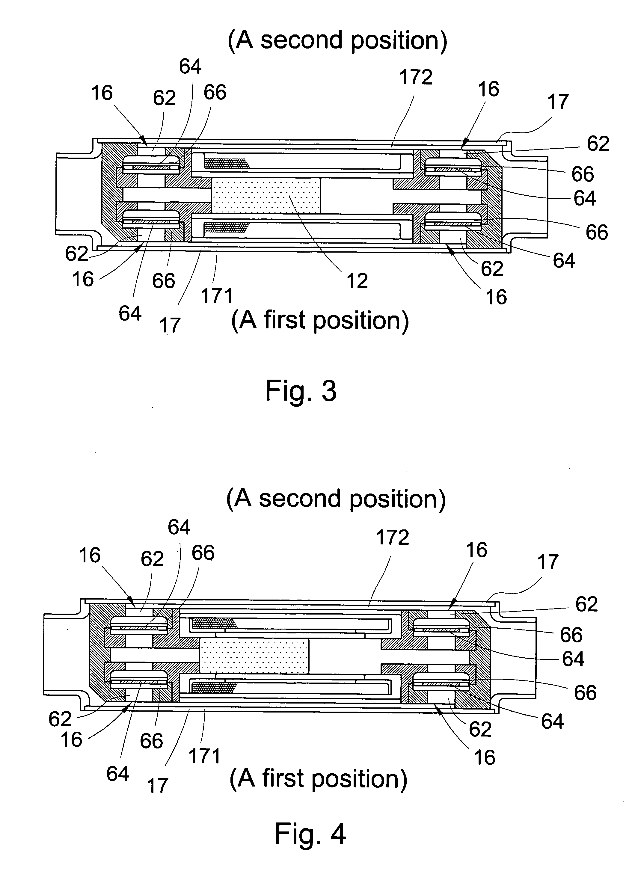 Pump unit for magnetically driving an article