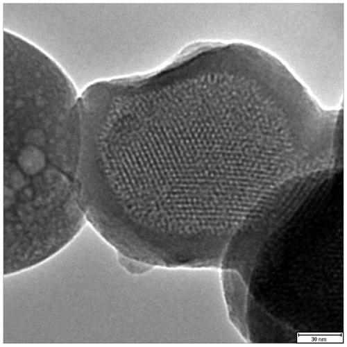 A "core-shell" mesoporous silica/organic phase change material composite nanocapsule and its preparation method