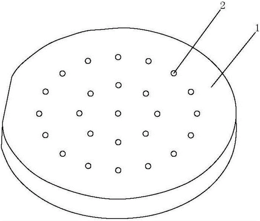 Pallet boss for etching sapphire substrate and control method