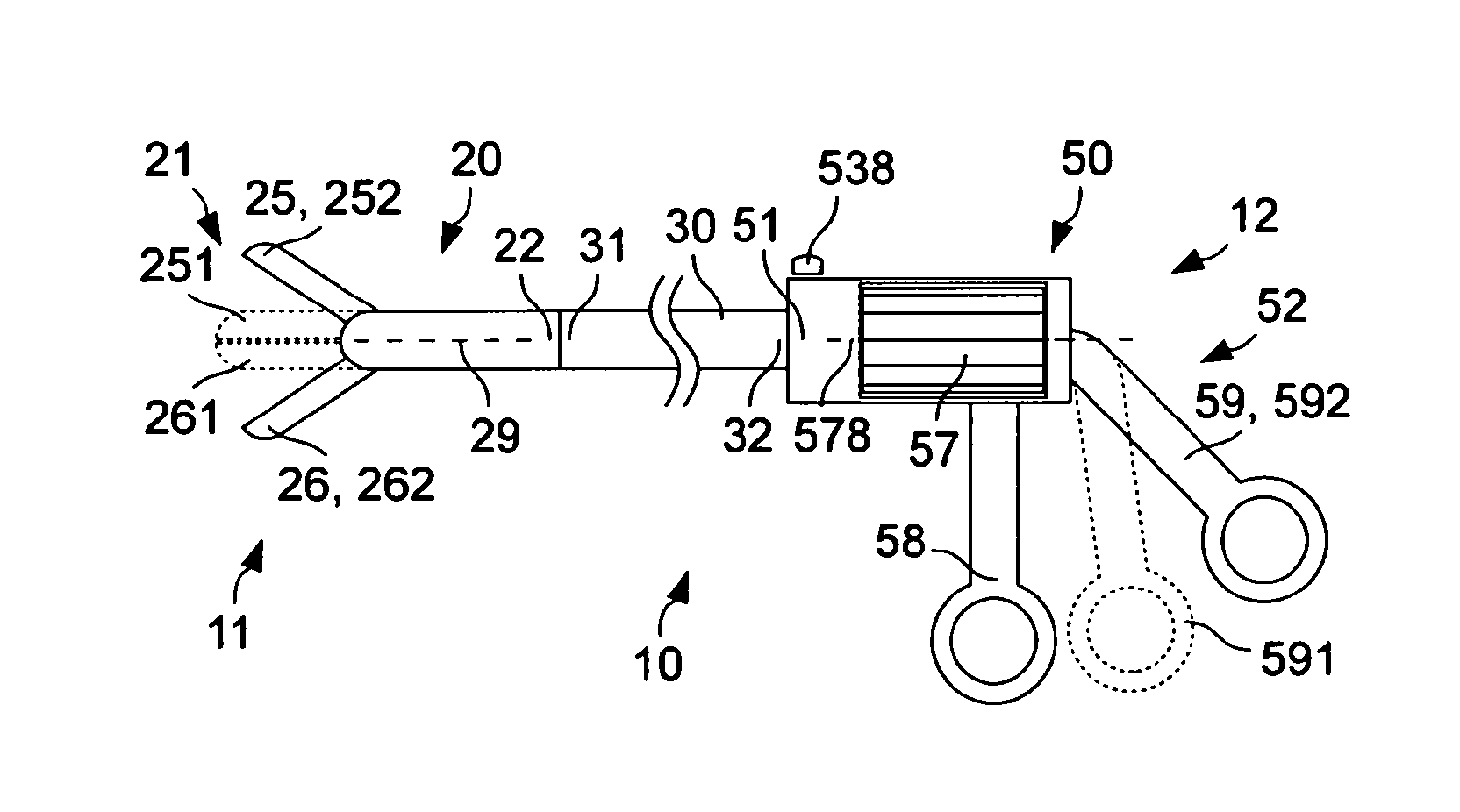 Tool for a micro-invasive surgical instrument