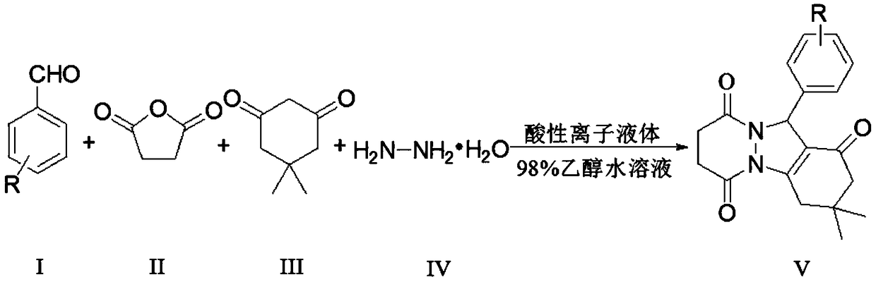 A kind of phthalazinone derivative, preparation method of the derivative and catalyst for preparation thereof