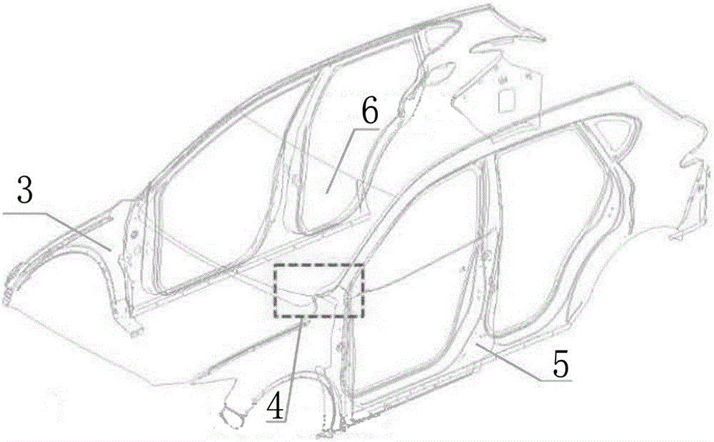 Method for solving front windshield glass calculation errors in CAE offset impact