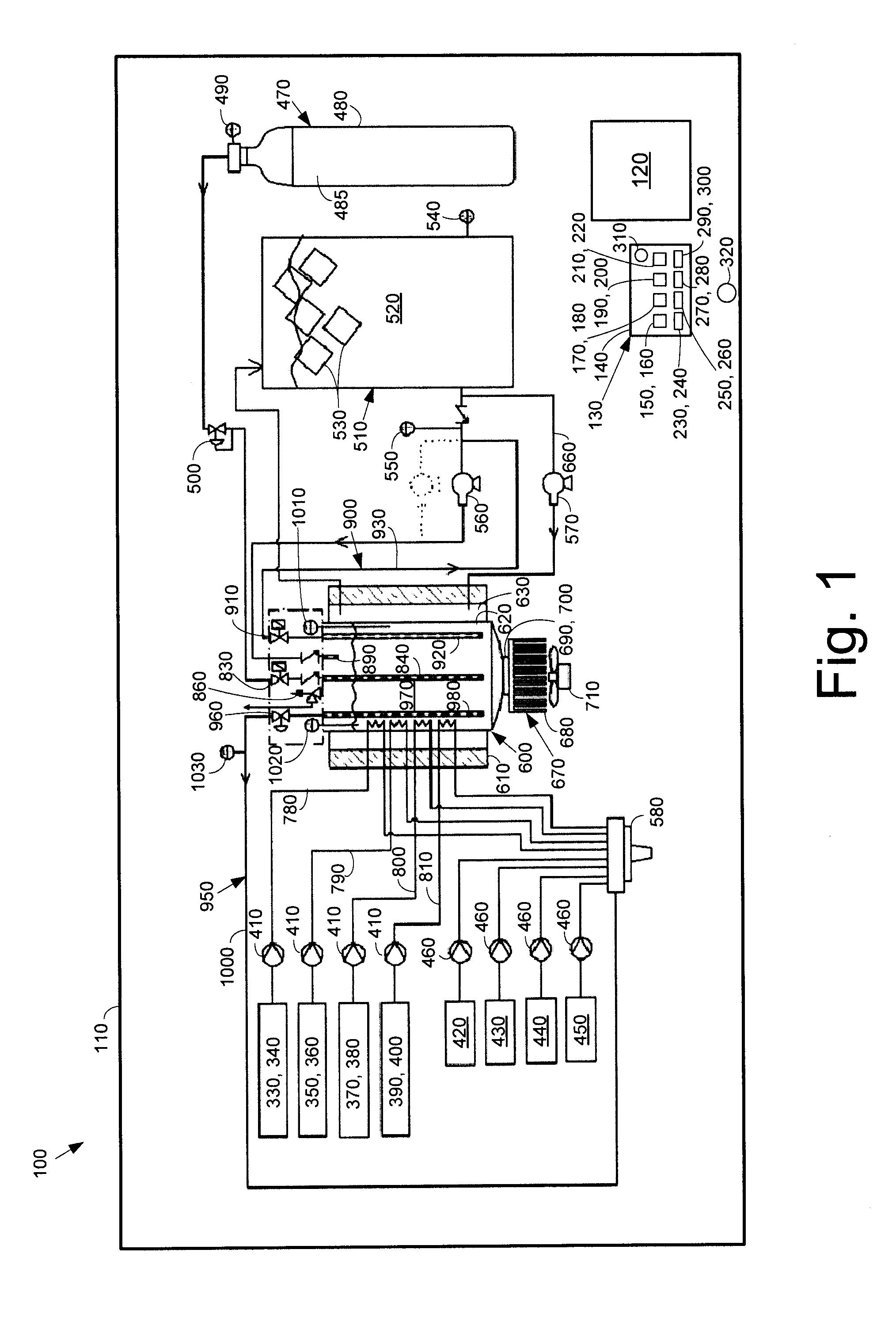 Beverage Dispenser with Integrated Carbonator and a Potable Water/Ice Slurry Refrigeration System