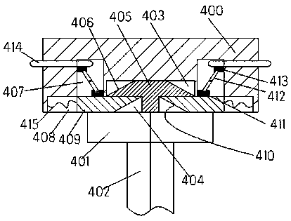 A manufacturing equipment for metal functional materials used in electronic components