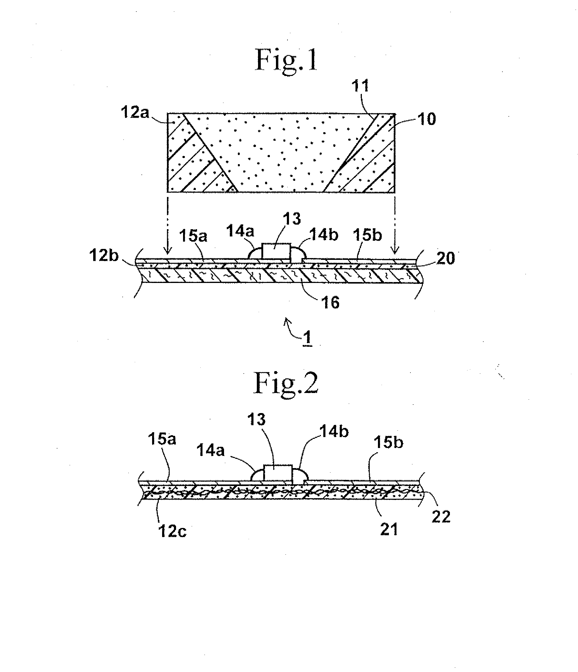 Silicone resin reflective substrate, manufacturing method for same, and base material composition used in reflective substrate