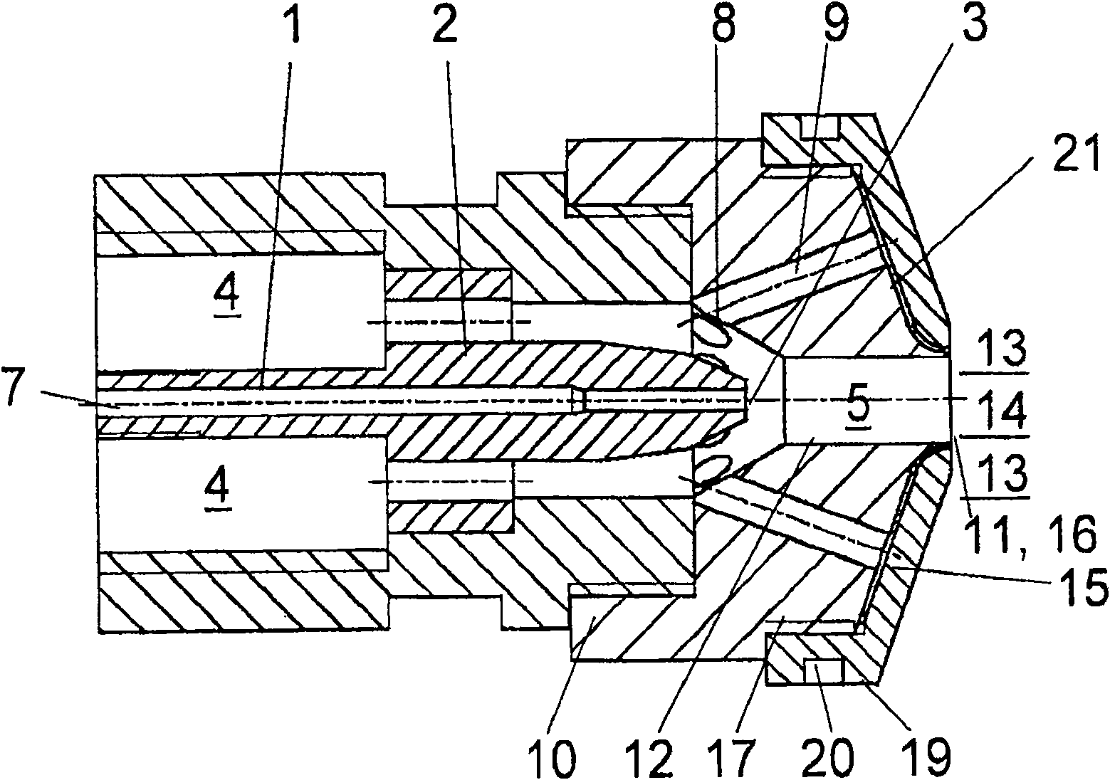 Two-material atomizing device