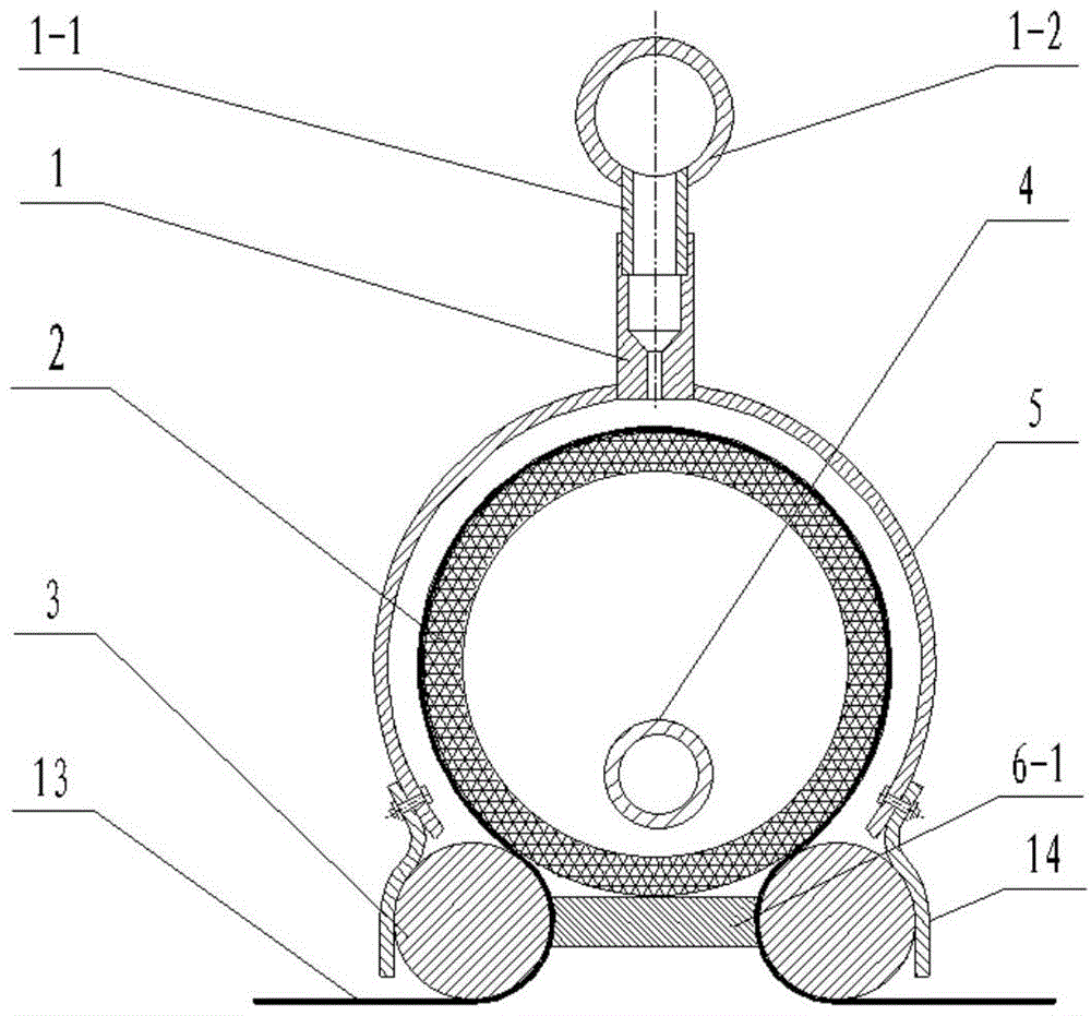 An injector for supercritical fluid spraying and dyeing