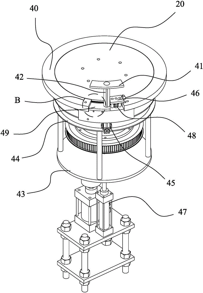 Automatic film winding mechanism for take-up rocking disc machine