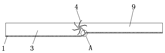 Backhoe type blade micro-lift pump device