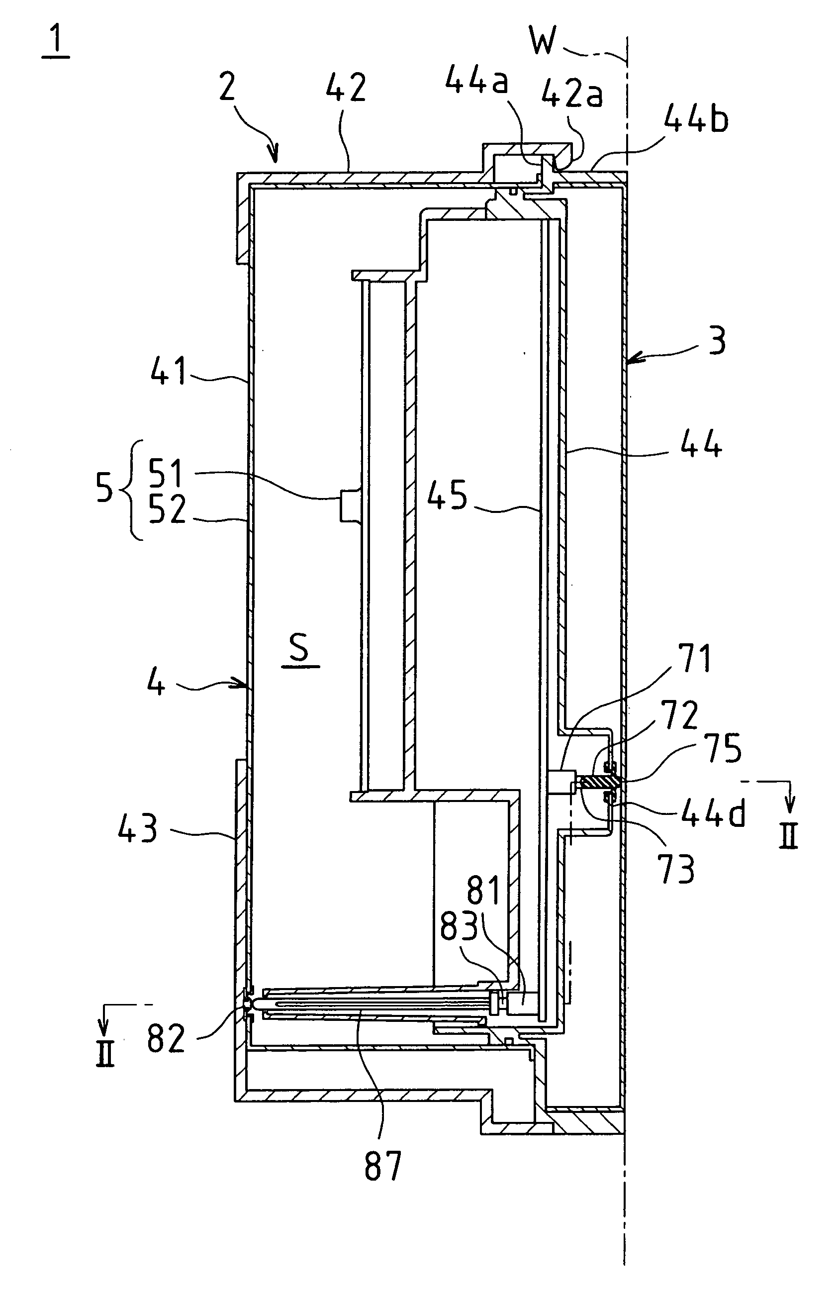 Tamper switch structure and security sensor including the tamper switch structure