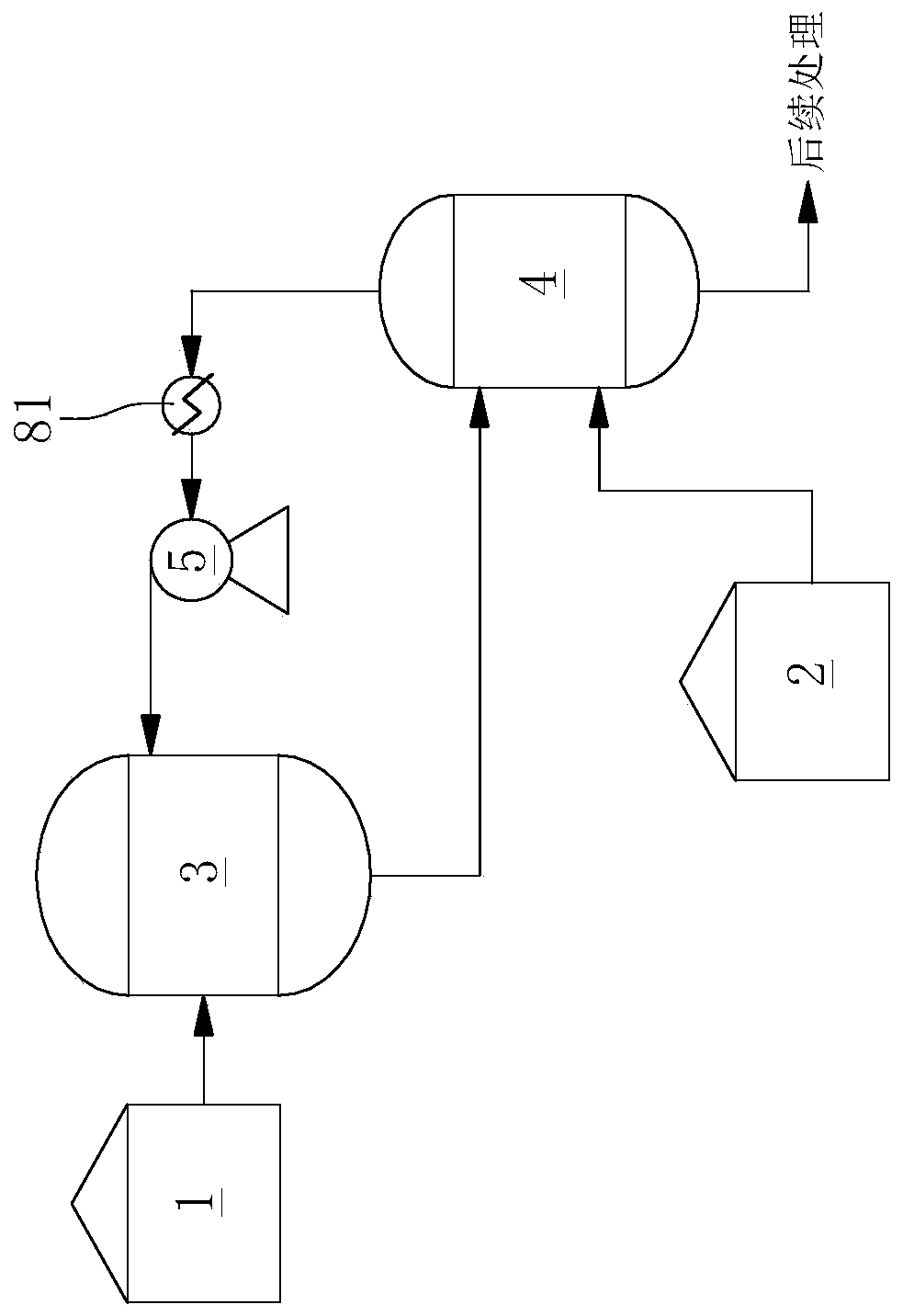 Continuous solution polymerization device based on LCST and continuous solution polymerization method by adopting continuous solution polymerization device