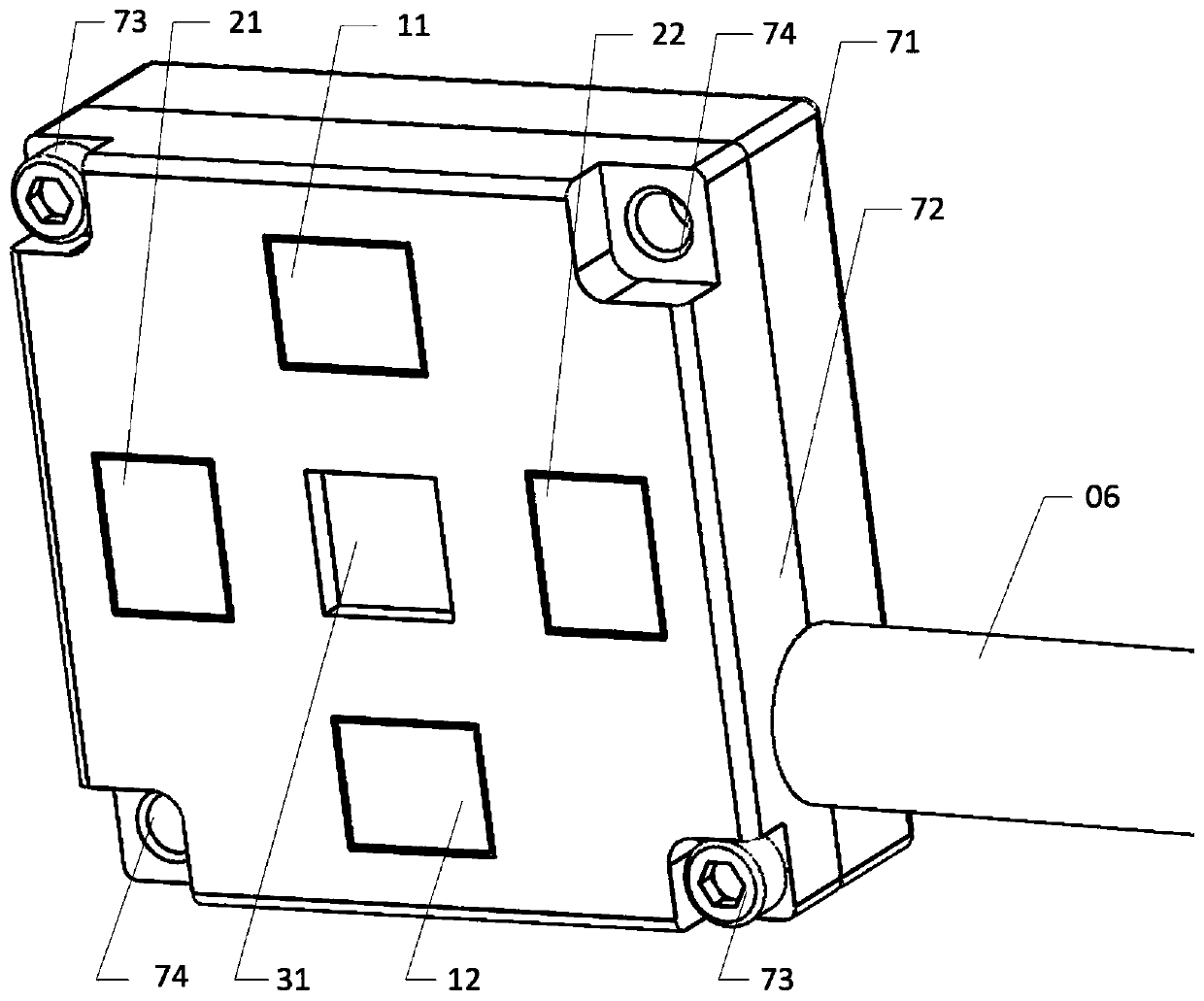 Multi-degree-of-freedom displacement measurement system based on two-dimensional grating