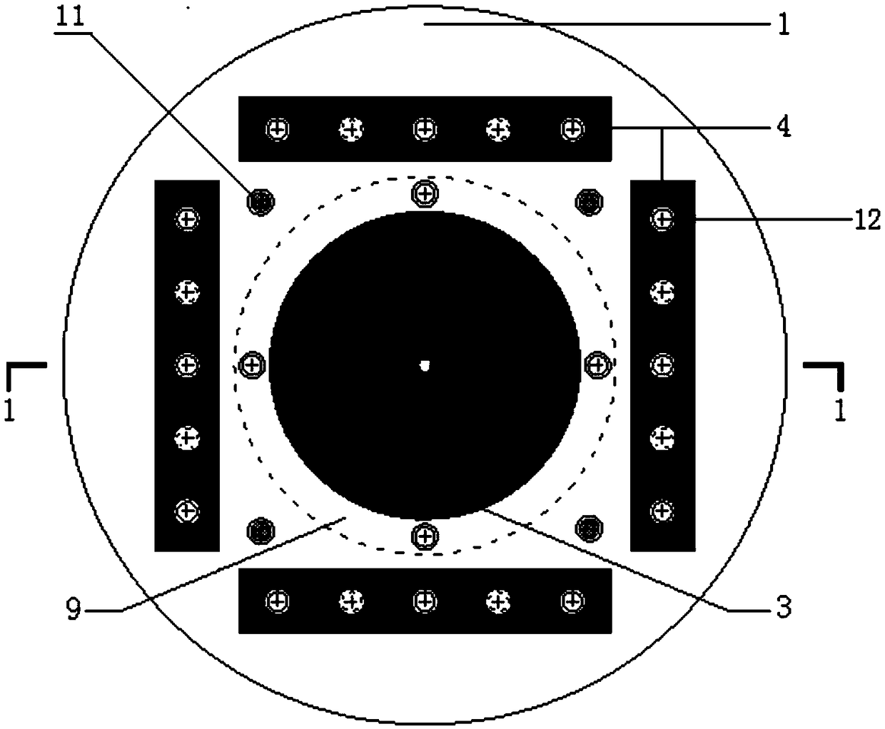 A multi-directional wide-frequency domain vibration isolation/shock reduction device