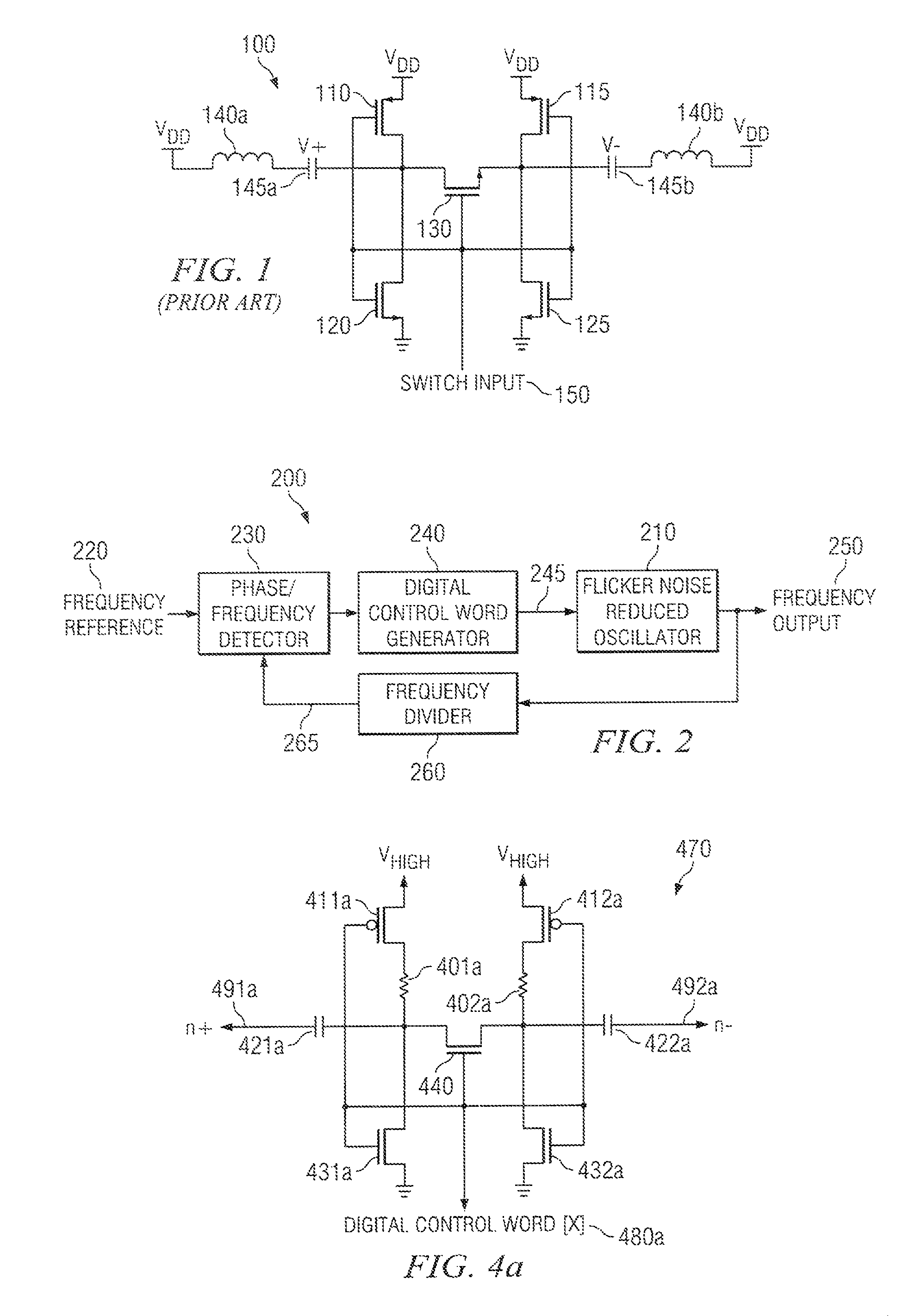 Systems and methods for reducing flicker noise in an oscillator