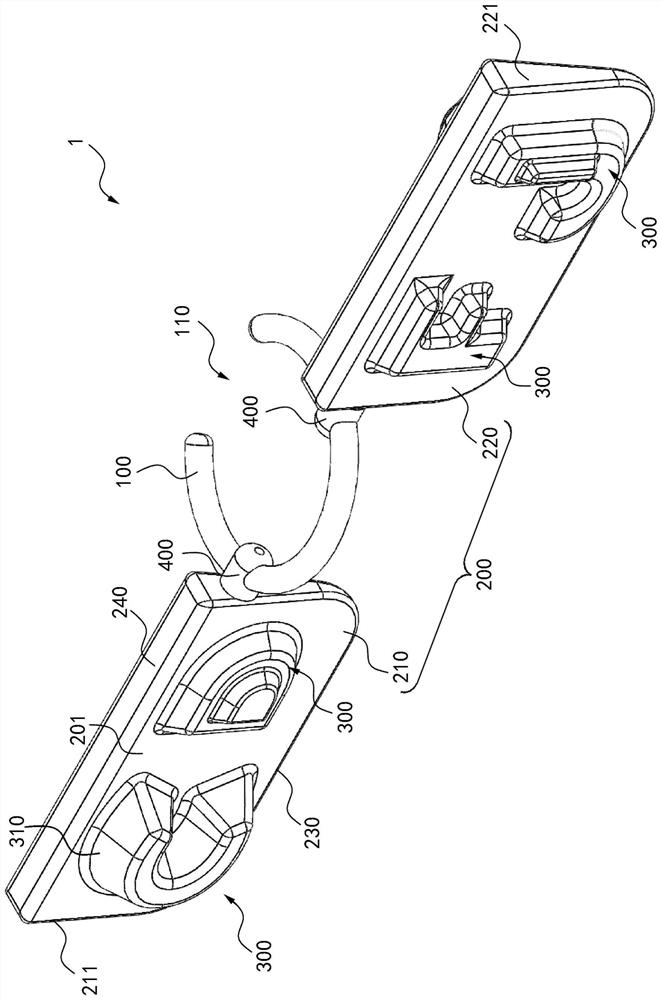 Auxiliary device, auxiliary device component and acquisition method of intraoral three-dimensional graphics