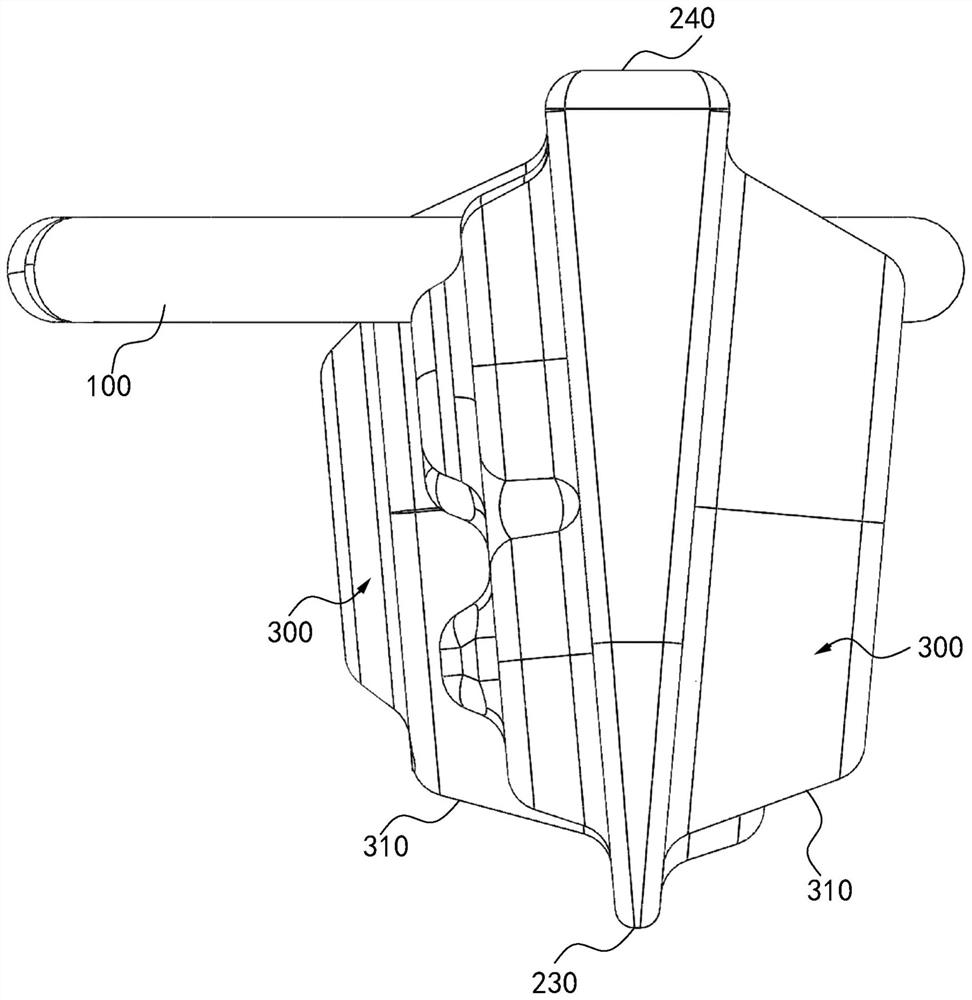 Auxiliary device, auxiliary device component and acquisition method of intraoral three-dimensional graphics