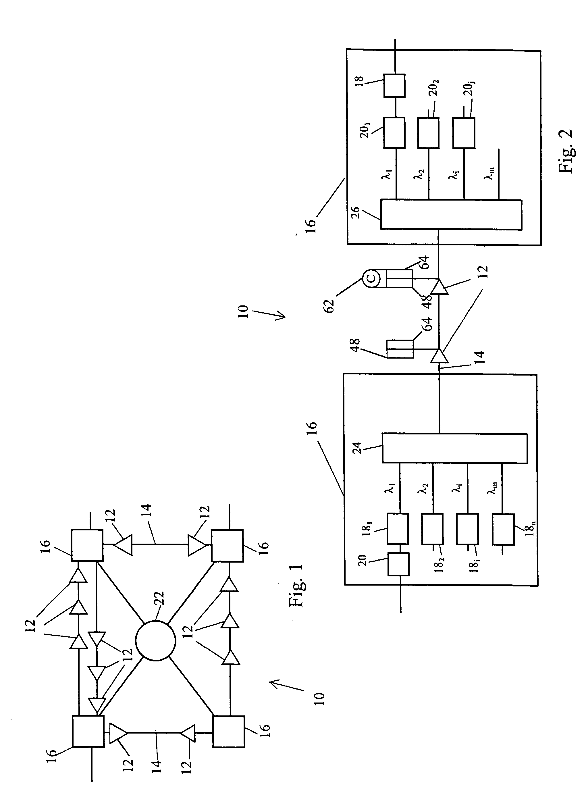 Optical transmission systems including optical amplifiers and methods of use therein