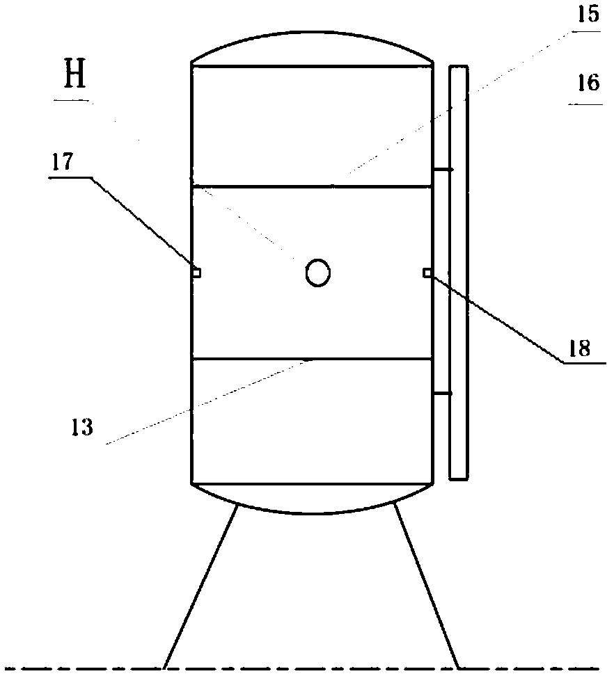 Gas-liquid-solid mixing device