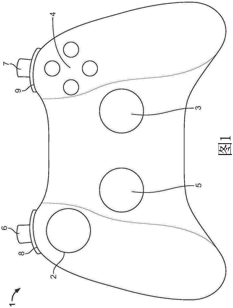 Controller for a games console