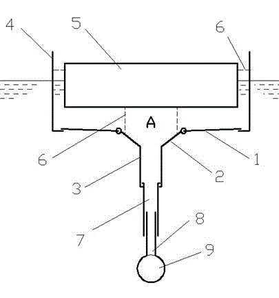 Weir-pivoted decanter