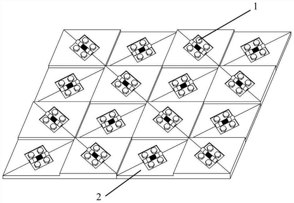 Single-degree-of-freedom holosymmetric deployable structure