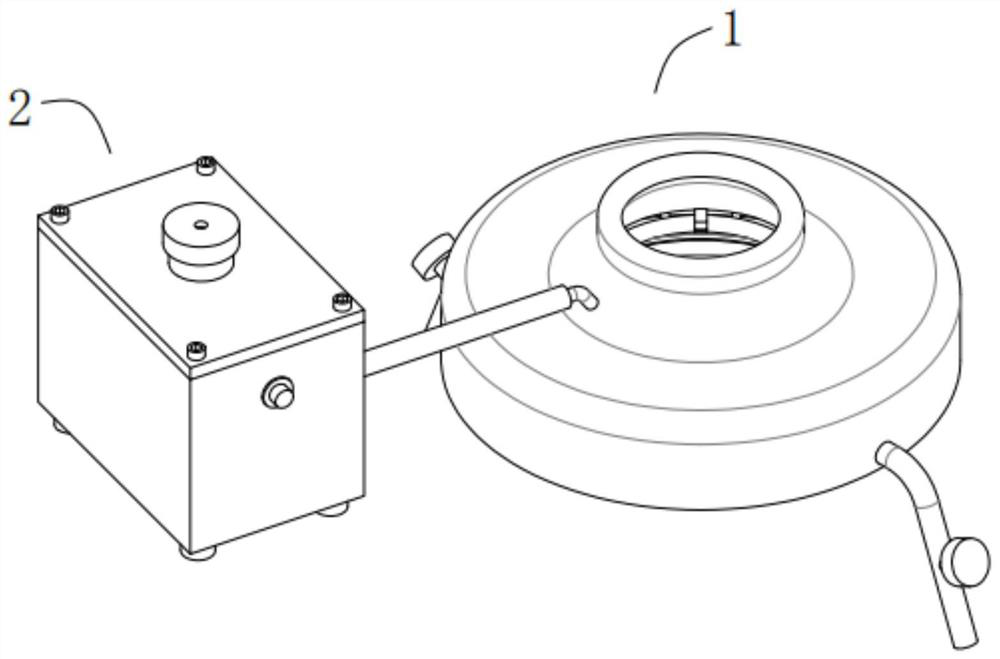 Anti-splash device for operating room