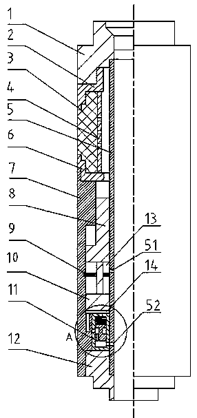 Pressurized set expansion packer and application method thereof