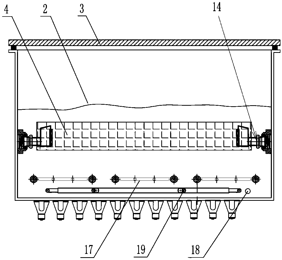 Cleaning method of multistage variable-voltage pulse cleaning system