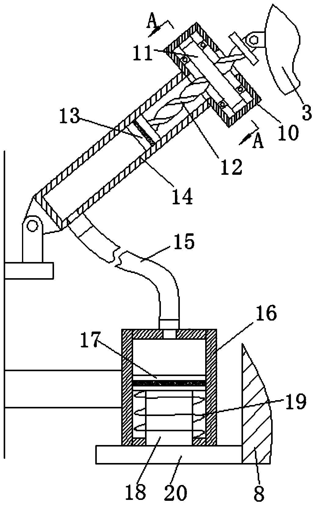 Vibration eliminating device applicable for building structure, and using method thereof