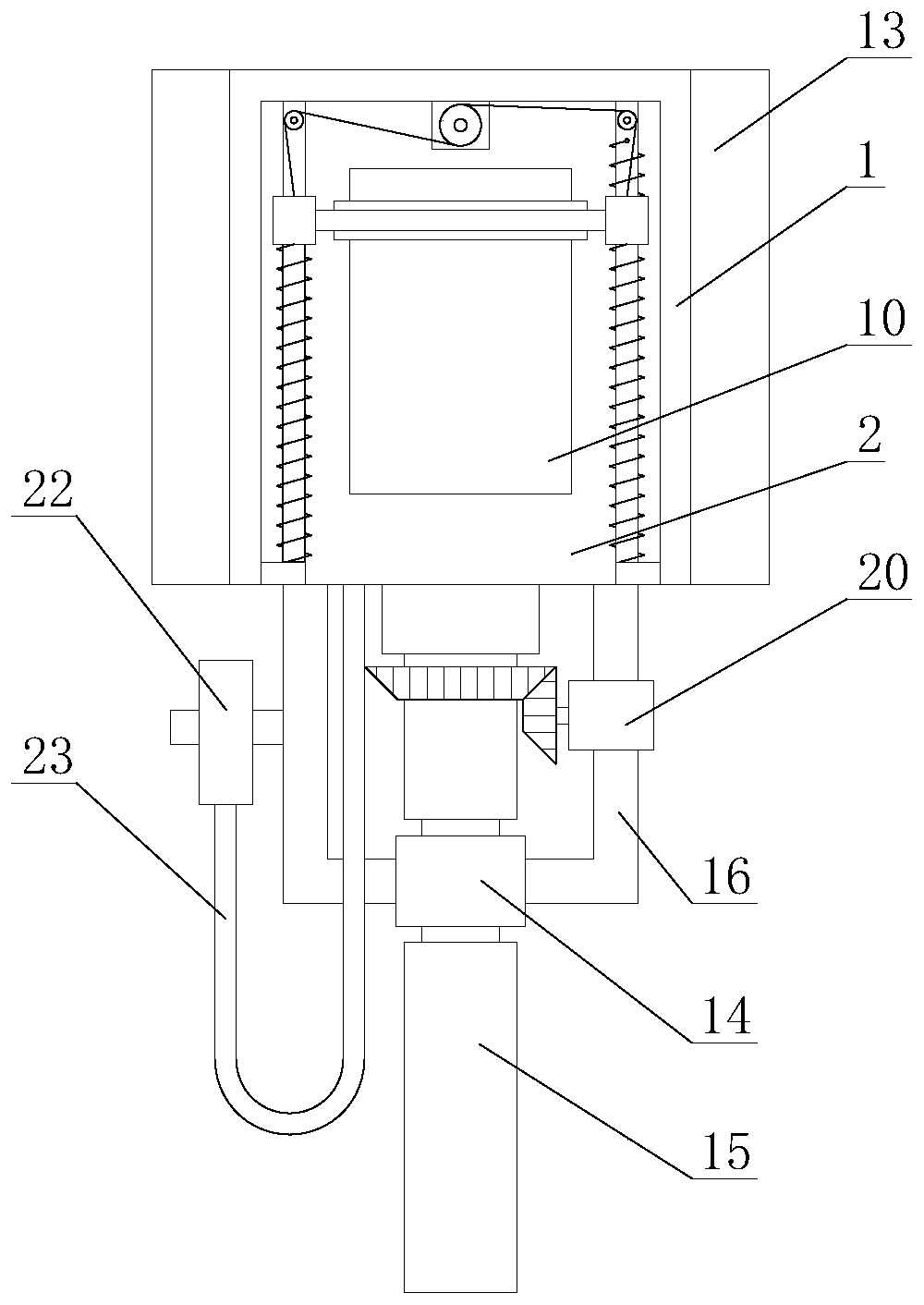 Electric vehicle charging equipment with wind-proof function