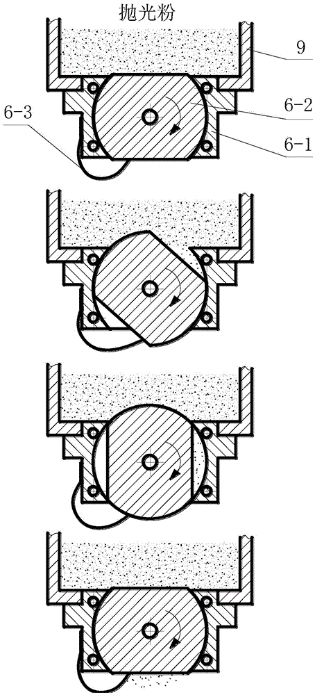 Full-automatic solution preparing and injecting device for polishing