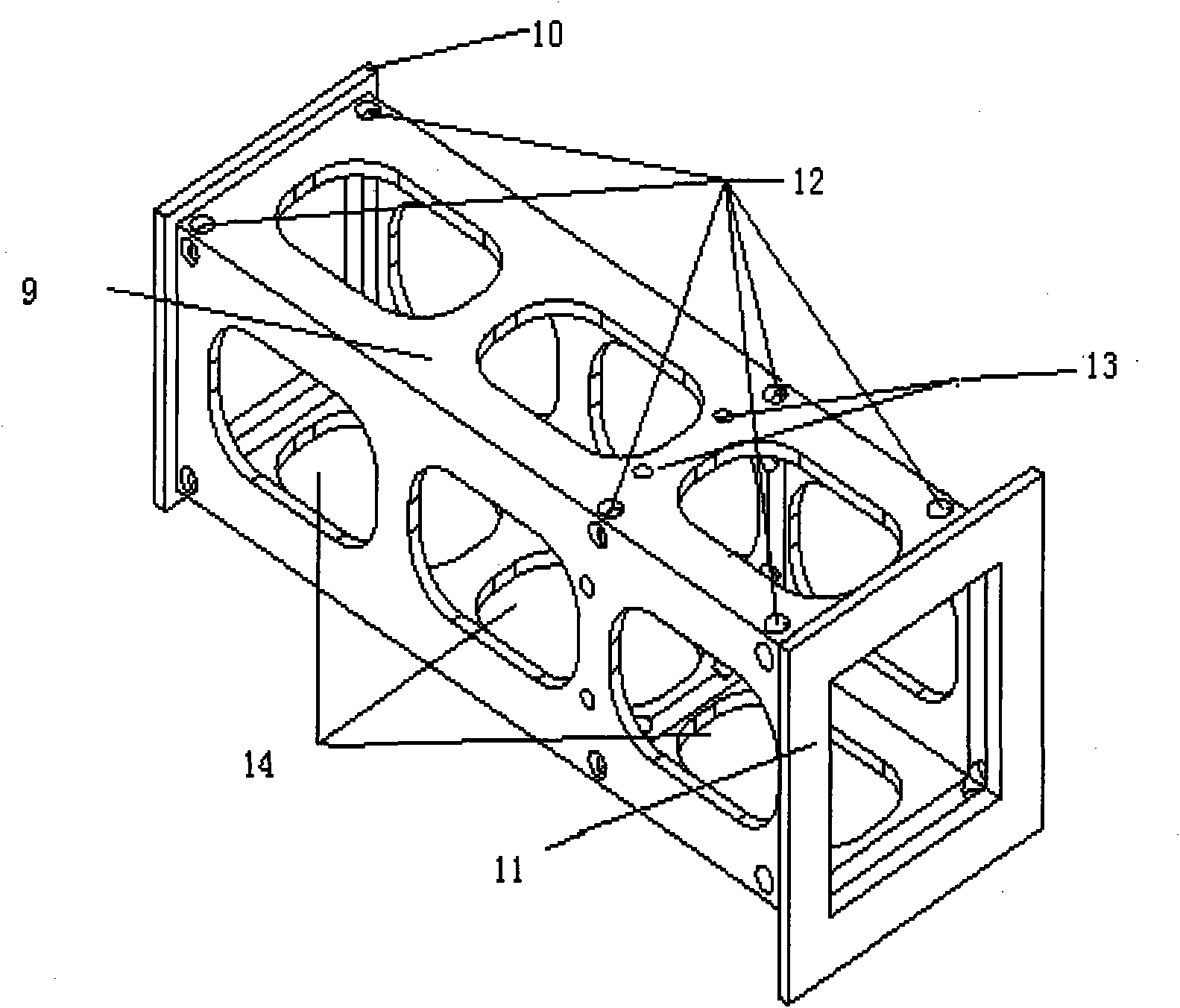 Bridge crane telescopic sleeve type rigid positioning device