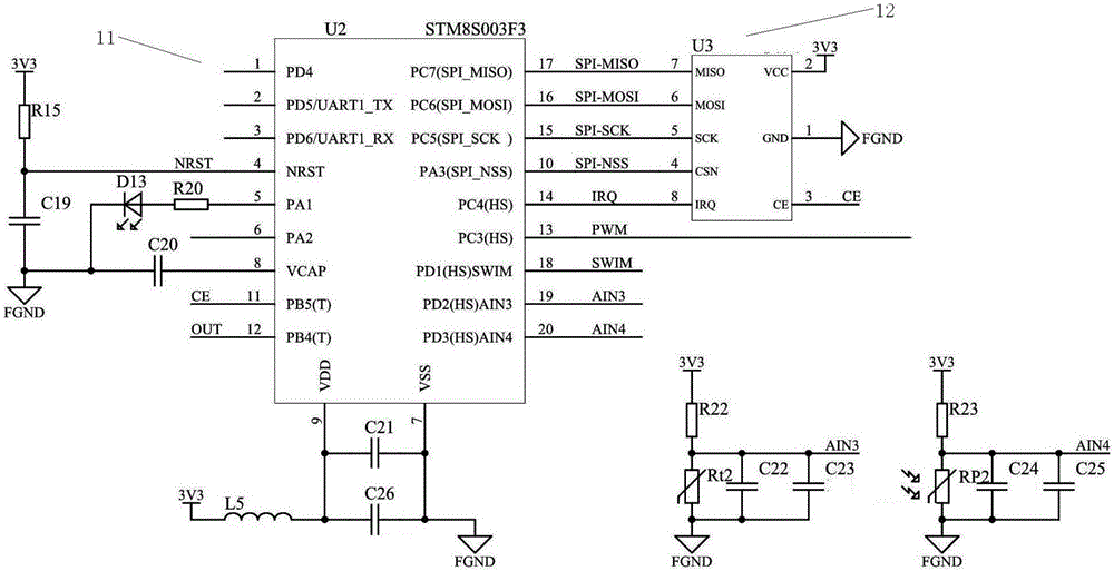 Smart T-series light emitting diode (LED) lamp driver and control method therefor