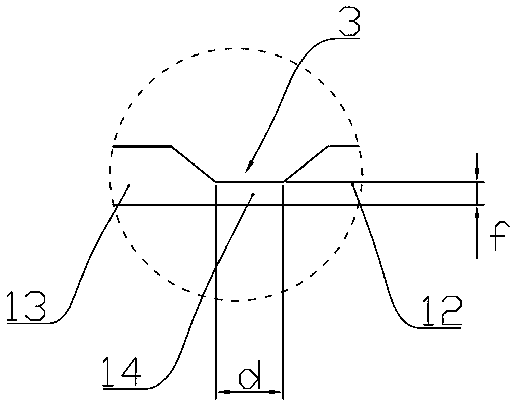 Corner line structure
