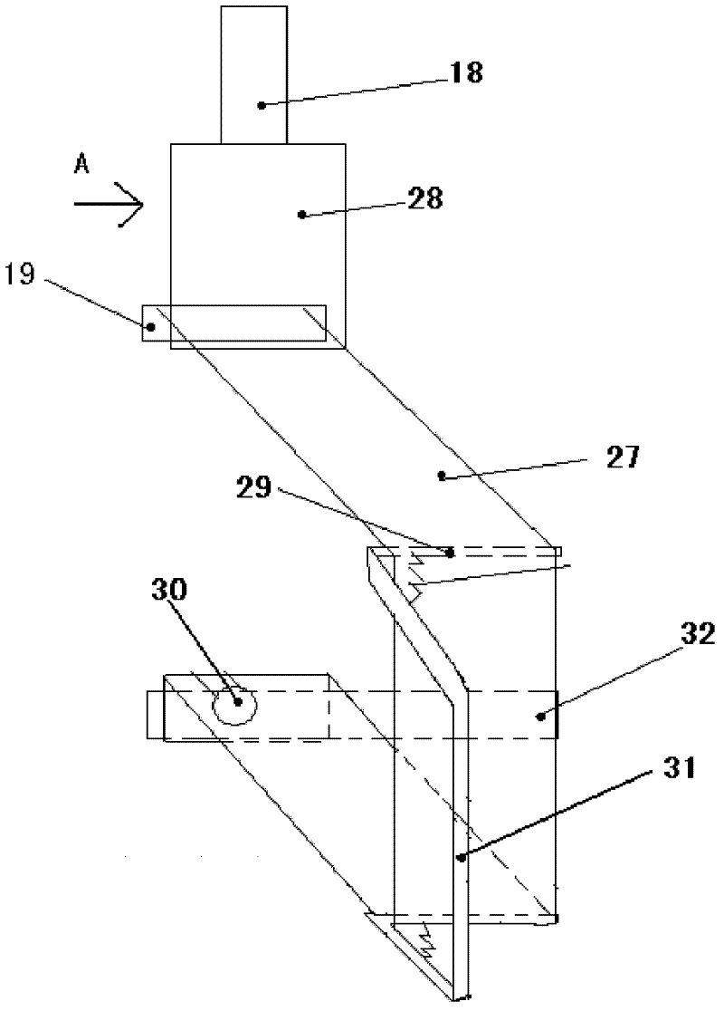 Automatic sheet packing device for lead-acid battery production