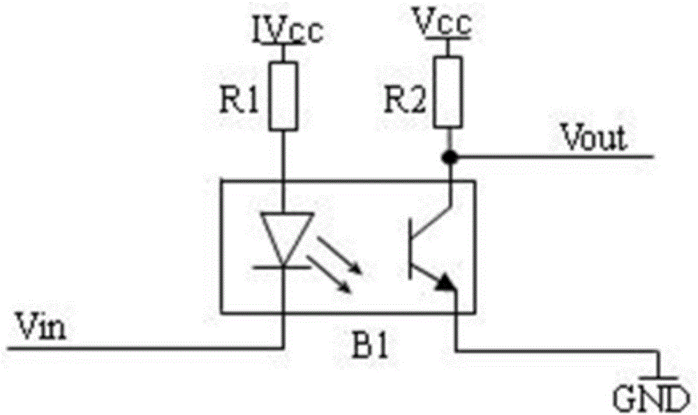 General switching value input signal acquisition circuit