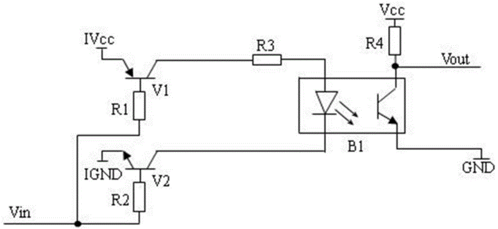General switching value input signal acquisition circuit