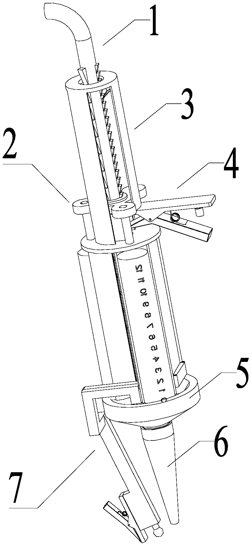Device for panting sewing glue used in building decoration