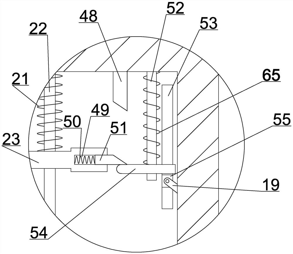 Automatic removing device for concrete on surface of steel pipe