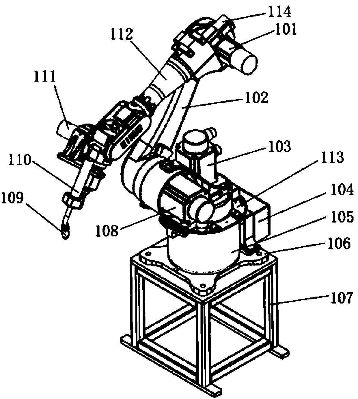 A fully automatic welding equipment