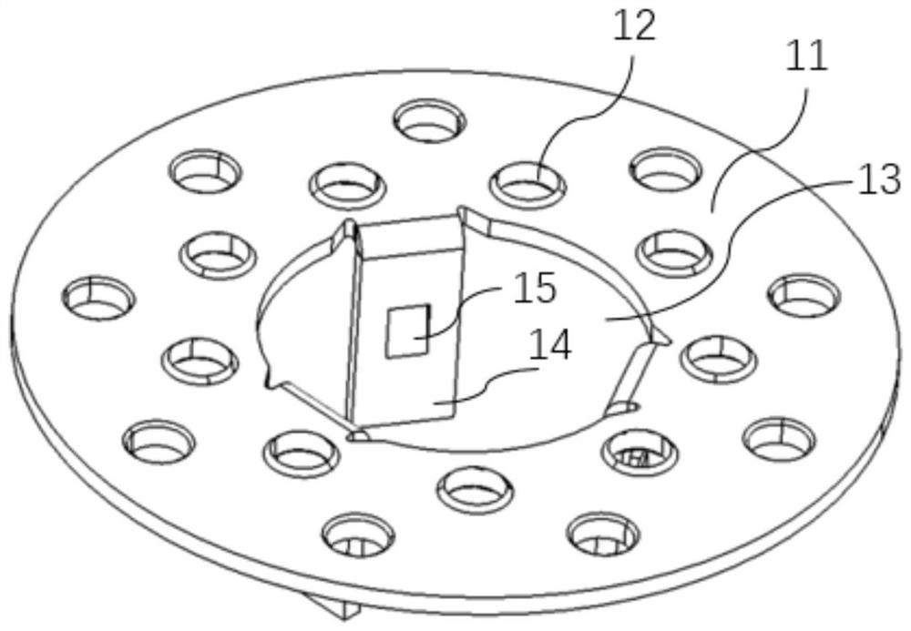 Novel suspension system silencing piece