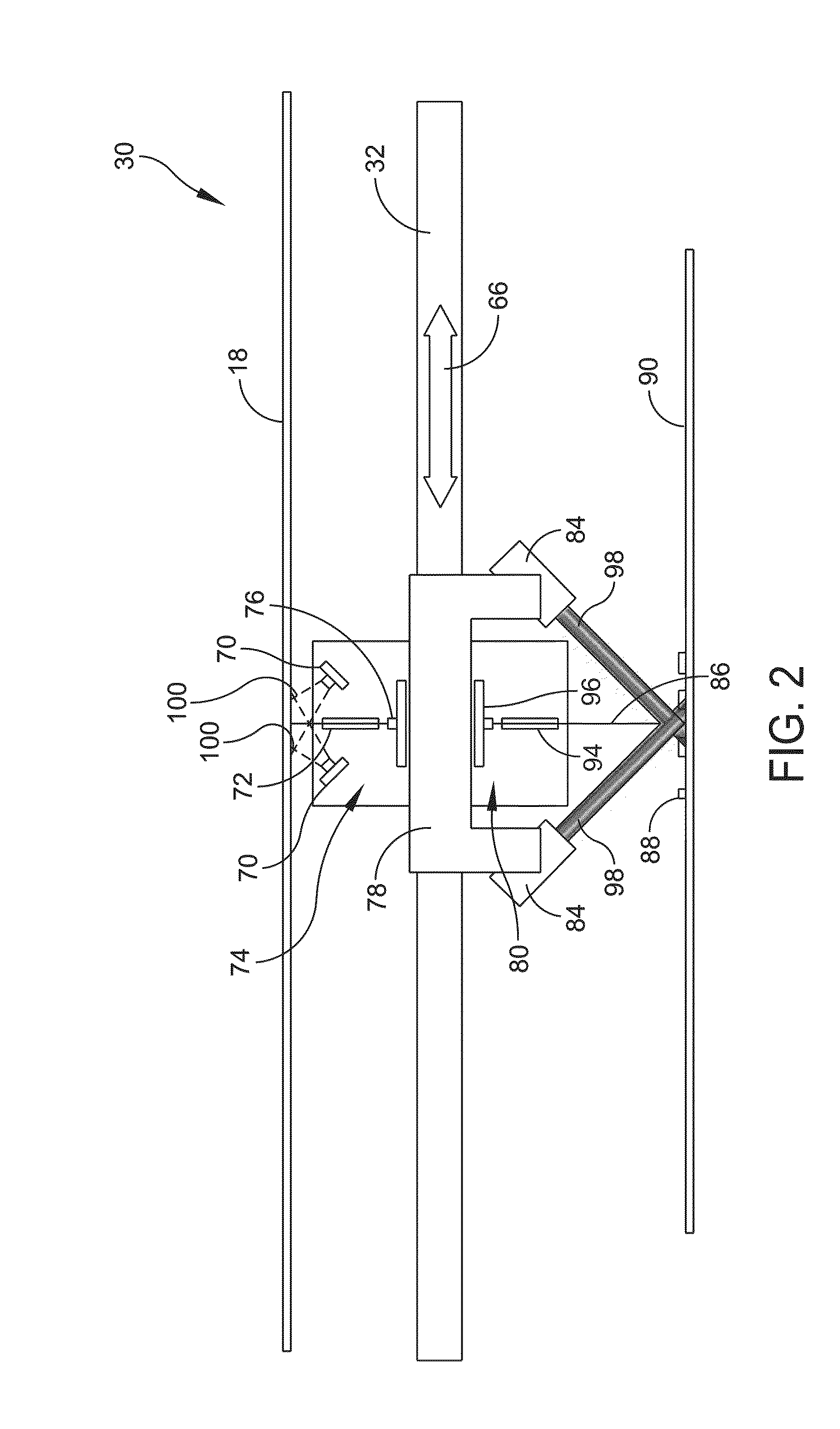 Color-based linear three dimensional acquisition system and method