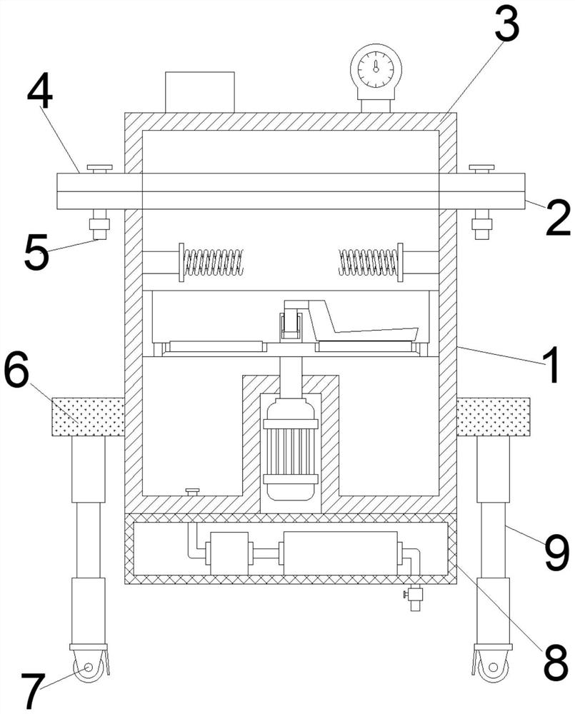 A kind of reaction furnace for graphene preparation