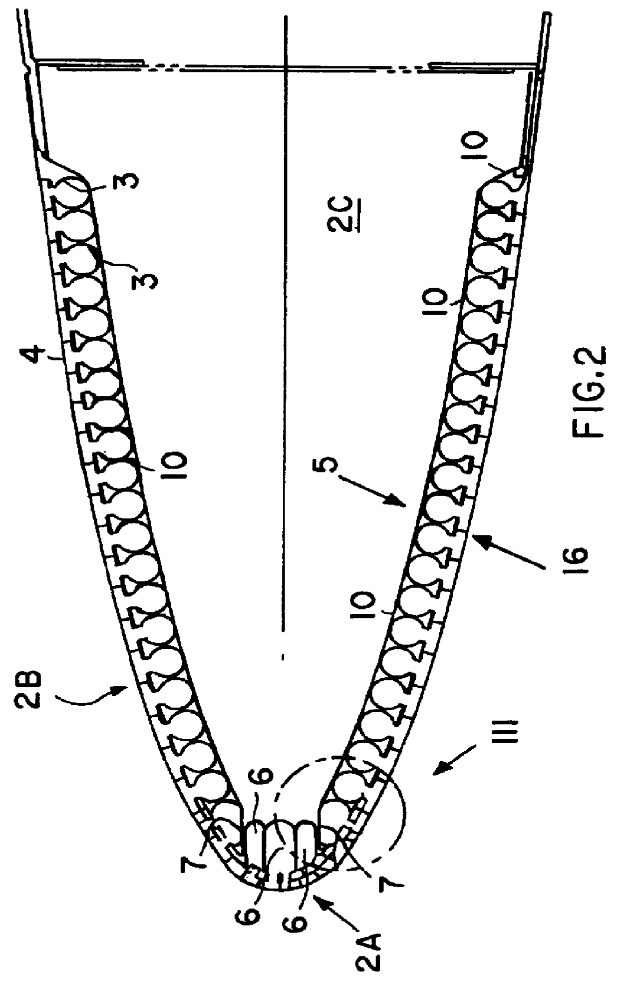 Leading edge construction for an aerodynamic surface and method of making the same