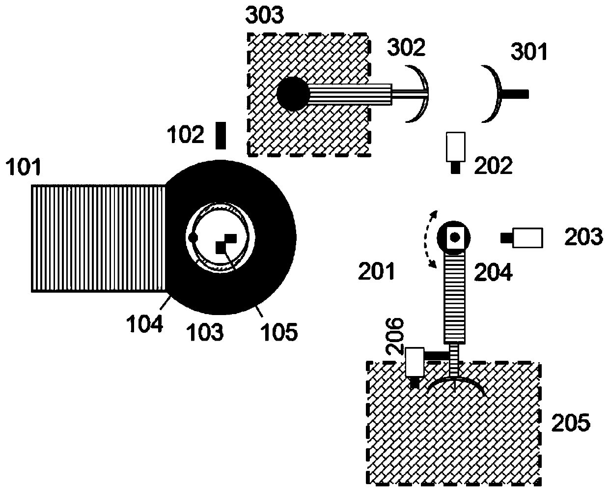 A basketball stacker that can detect basketball roundness and surface defects