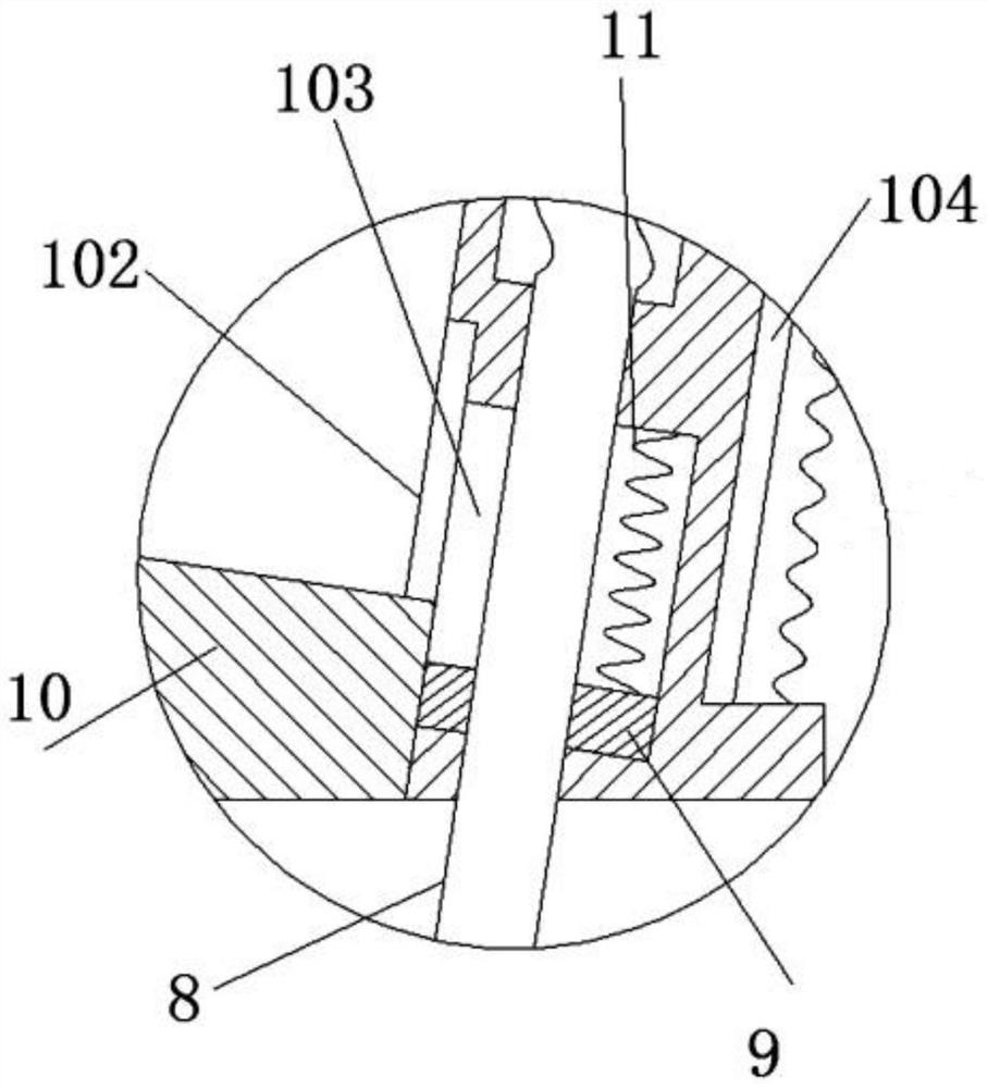 A high-efficiency automatic cleaning device for planktonic algae plants in water