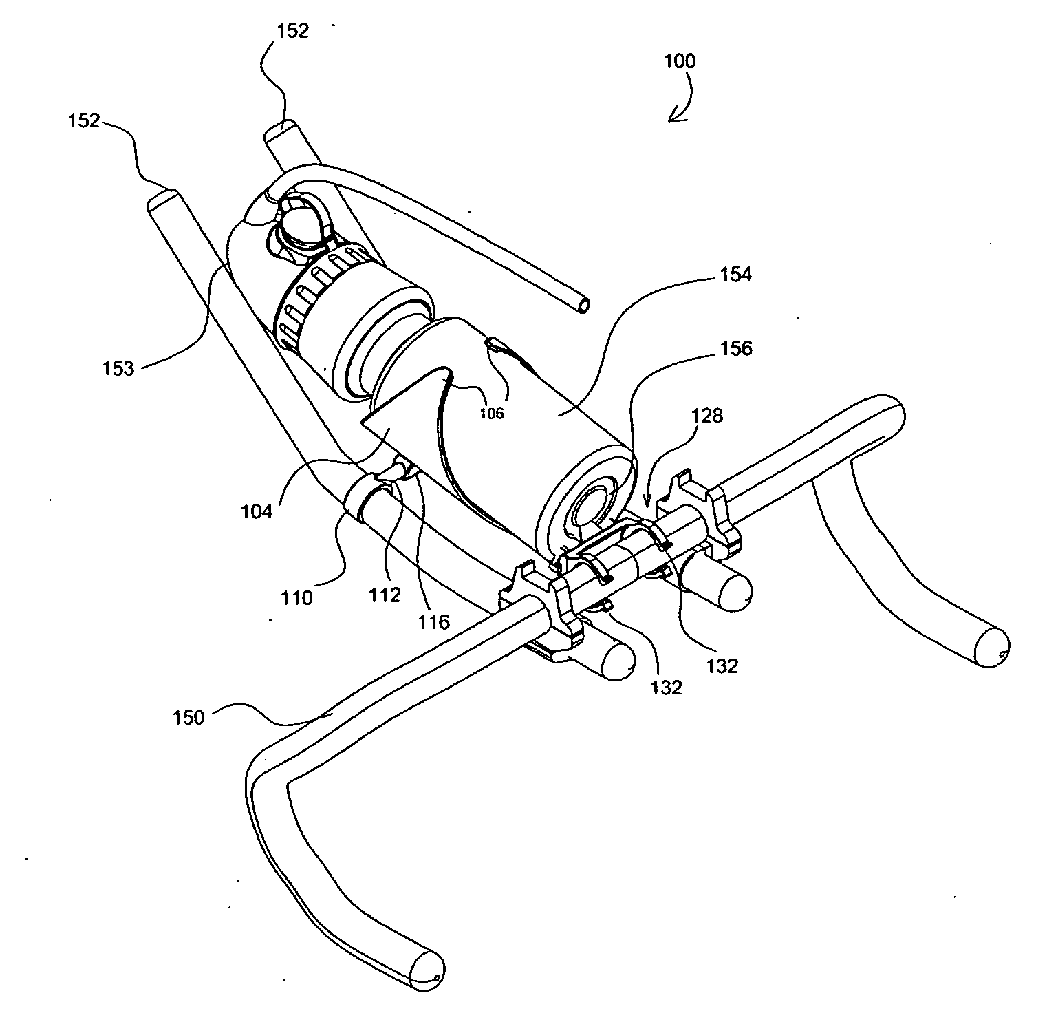 Aerodynamic bottle support cage for bicycles